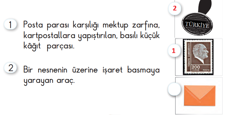 2. Sınıf Türkçe Ders Kitabı Cevapları Sayfa 195 MEB Yayınları (Mektup)
