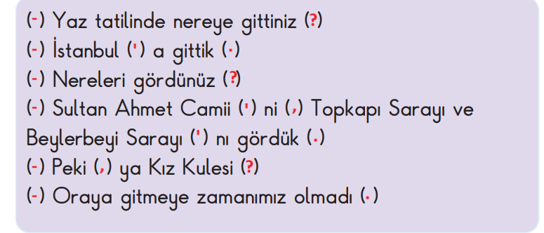 2. Sınıf Türkçe Ders Kitabı Cevapları Sayfa 197 MEB Yayınları (Mektup)