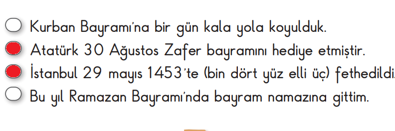 2. Sınıf Türkçe Ders Kitabı Cevapları Sayfa 217 MEB Yayınları (7. Tema Sonu Değerlendirme )