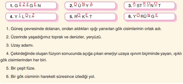 6. Sınıf Türkçe Ders Kitabı Cevapları Sayfa 211 Anka Yayıncılık (Lagari Hasan Çelebi ve Dünyanın İlk Roket Denemesi)