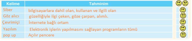 6. Sınıf Türkçe Ders Kitabı Cevapları Sayfa 218 Anka Yayıncılık (Siber Zorbalık)