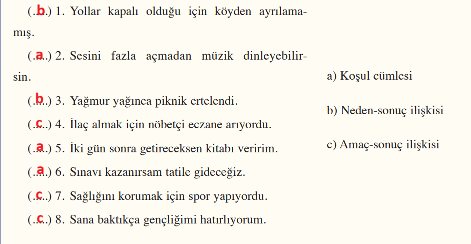 8. Sınıf Türkçe Ders Kitabı Cevapları Sayfa 296 Hecce Yayıncılık (8. Ünite Ölçme ve Değerlendirme)